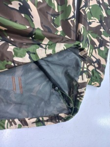 Người Đàn Ông Camo Áo Gió 3/4 Zip Nylon Áo Gió Áo Khoác Nửa Zip Nylon Áo Thun Áo Khoác Áo Gió Áo Khoác Nửa Zip Túi Ngực - Product Image 5