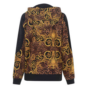 Meilleures ventes OEM de sweats à capuche surdimensionnés à manches longues pour femmes avec nouveau design, tissu polaire à logo personnalisé pour l'hiver - Product Image 3