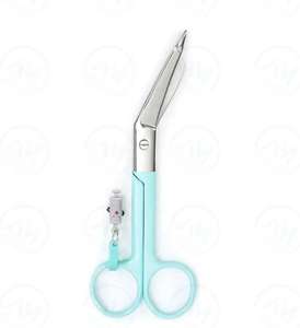 Vente en gros de ciseaux Lister à manche bleu pour usage chirurgical et clinique ciseaux de traumatologie personnalisés ciseaux d'infirmière pinces - Product Image 1