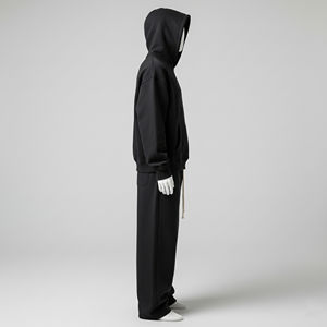 ชุดฮู้ดดี้ผู้ชายสำหรับฤดูหนาว ผ้าหนานุ่ม สไตล์ลำลอง ชุดกีฬาผ้าฝ้ายฟลีซ คุณภาพสูง ราคาคุ้มค่า MOQ ต่ำ - Product Image 4