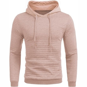 Vente en gros de pulls à capuche de sport de haute qualité pour hommes sweat à capuche tricoté avec logo personnalisé mode décontractée vierge pour hommes - Product Image 6