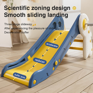Tobogán independiente de plástico HDPE portátil para niños, tobogán para interior, parque infantil, tobogán para niños pequeños, jardín - Product Image 3