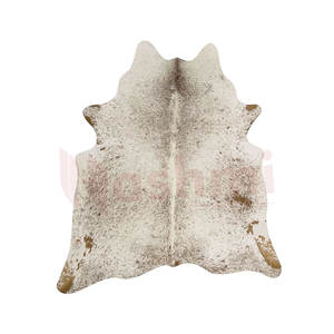 Factory Direct Wholesale <b>Natural</b> Cowhide <b>Rug</b> Brown and White XL 7.5 X 6.5 ft Leather <b>Rug</b> - Product Image 4