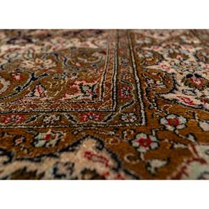 Gulmarg Modern Blue <b>Hand</b> Knotted Silk <b>Rug</b> Rectangle Medallion Print Area <b>Rug</b> for Home Viscose Polyester Nylon <b>Tufted</b> Technique - Product Image 3