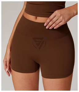 Pantalones cortos para correr 2 en 1 para mujer Pantalones cortos de secado rápido para entrenamiento de gimnasio para mujer con bolsillo para teléfono - Product Image 3