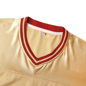 Maillot de football d'équipe personnalisable de haute qualité maillot de football de club en gros avec manches courtes et vêtements d'équipe avec nom de joueur - Product Image 4