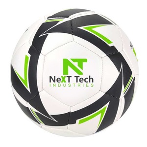 Next Tech Nouveau style Technologie hybride de football Ballon de match professionnel Matériau de texture en TPU Conception personnalisée et logo personnalisé - Product Image 1