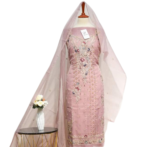 Robes de soirée de créateur Offre Spéciale robes de mariée indienne pakistanaise totalement travail manuel Boutique Style nouvel article toutes les tailles disponibles - Product Image 5