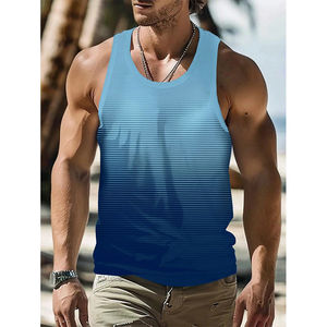 Débardeur de musculation vierge de haute qualité personnalisé gilet respirant vêtements pour hommes débardeur débardeur pour hommes - Product Image 3