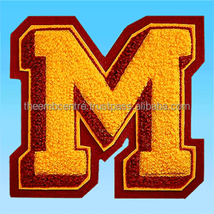 Parches de chenilla de moda, logotipo personalizado, insignias de letras Varsity para coser con hierro para sudaderas con capucha, chaquetas, fabricante directo de fábrica OEM - Product Image 4