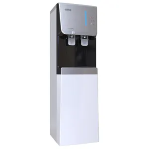 Refroidisseur d'eau autonome Point d'utilisation pour la purification de l'eau chaude et froide de haute qualité, option de couleur Argent-Noir