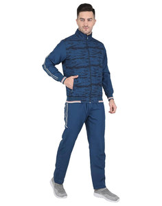 Survêtement à manches longues avec logo personnalisé OEM pour hommes, ensemble de jogging, costume 2 pièces avec veste à fermeture éclair, tenue pour hommes, design - Product Image 6