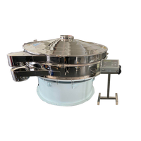 Máquina de Cribado Vibratorio, Criba Vibratoria Rotatoria Multicapa, Motor con Sistema Ultrasónico para el Procesamiento de Alimentos y Líquidos, Acero Inoxidable