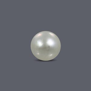 Perla del Mar del Sur de 5.8 Quilates, Suelta, Natural, Blanca/Dorada, para Joyería - Product Image 2