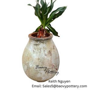 Macetas de cerámica esmaltadas ambientales a granel competitivas decoración del hogar jardín cerámica de Vietnam - Product Image 3