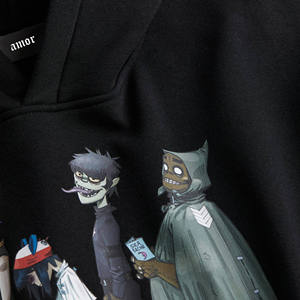 Color personalizado 2025 Oem alta muestra pedido a granel hombres serigrafía Sudadera con capucha manga larga 3D Puff impreso Oversize pulóver Sudadera con capucha - Product Image 2