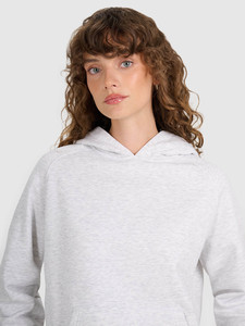 Último Jersey gris Premium personalizado, Sudadera con capucha clásica con hombros caídos para mujer, sudaderas con capucha en blanco antiarrugas y transpirables para mujer - Product Image 2