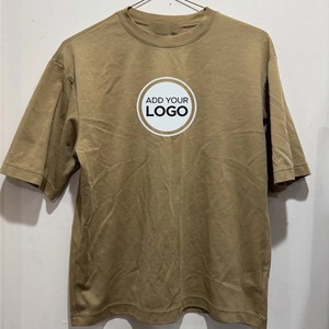 Camisetas de gran tamaño de algodón AIRism, camisetas de gran tamaño para mujer, Camisetas Básicas de lavado de timbre, camisetas Unisex de ajuste holgado - Product Image 6