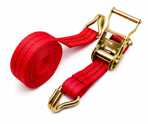 Sangle d'arrimage à cliquet 38 mm 1500 kg en polyester pour la sécurisation et la retenue des charges sur camions et remorques - Product Image 6