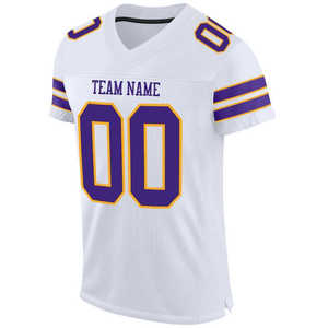 Nouveau design de maillot de football américain, service OEM, vente chaude, tenue d'équipe pour adultes, couleur personnalisée, nom et numéro d'équipe imprimés, short personnalisé - Product Image 3