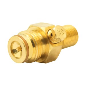 Válvula de pin para tanque de paintball, válvula de pin para botella de CO2 de 20 oz, cuerpo de válvula de latón 5/8-18 UNF, válvula reemplazable - Product Image 5