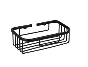 Black Kitchen Organizer Decorative Square Iron Wire <b>Basket</b> with Gold <b>for</b> Fruits Vegetables <b>Storage</b> - Product Image 6