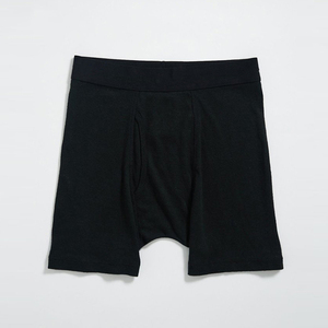 Ropa interior para hombre 95% algodón 5% Spandex transpirable Boxer Shorts Natural sin teñir vegano cómodo diario antibacteriano - Product Image 5