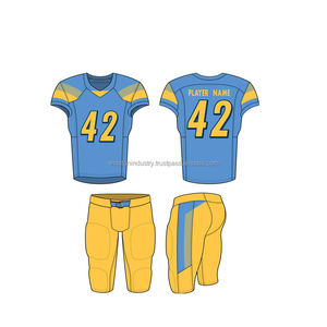 Maillot de football américain Broderie et numéro cousu et nom de joueur Maillots de football - Product Image 3