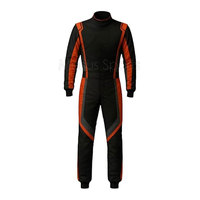 Combinaison de course de pilote professionnel avec caractéristiques de sécurité et de confort Combinaison de course automobile multicolore