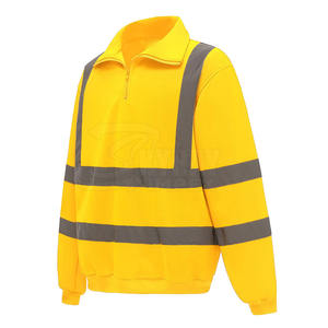 Chaquetas de Seguridad para Trabajo en Invierno 2024, con Cierre Reflectante, Alta Visibilidad, Forro Polar, Impermeables, Colores y Logotipo Personalizables - Product Image 3