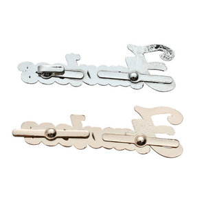 Accesorios para Bolsos DIY: Etiqueta Metálica de Aleación de Zinc con Pasadores para Logotipo de Bolso, Insignia Electrochapada Personalizada Cosida a Mano - Product Image 5