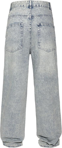 Jeans grande taille au design authentique pour homme pantalon ample en denim coupe droite pantalon décontracté grande taille vente en gros de jeans en denim en vrac - Product Image 6