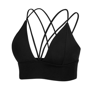New Arrival Women Back Adjustable Sport Bra Fitness Yoga Bra <b>Gym</b> Bra High Impact Support For Sports Yoga - Product Image 2