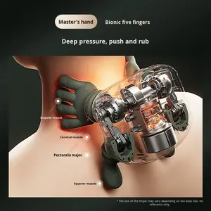Bionischer Nacken- und Schultermassagegerät mit Wärmefunktion zur Muskelentspannung für Erholung nach dem Training und Linderung von Müdigkeit - Product Image 6