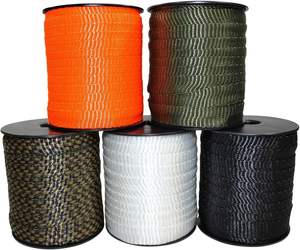 Haute ténacité 1/2 "1250LB Polyester tissé plat MULETAPE Conduit câble tirant bande tirer bande pour la <span class=keywords><strong>longueur</strong></span> <span class=keywords><strong>calcul</strong></span>ée - Product Image 4