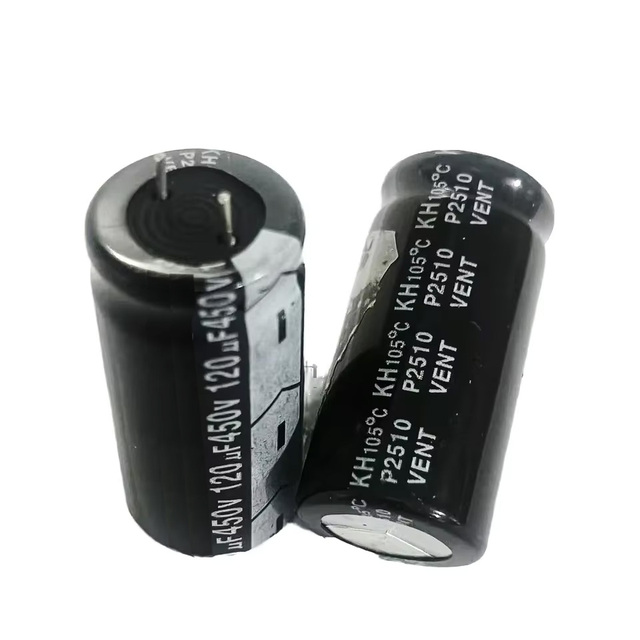 SMILER 120uf 450V 105℃ Radial Aluminum Electrolytic Capacitor  5~10000h Product