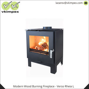 High Heating Freestanding Black 510x420x740 mm <b>Wood</b> Burning <b>Fireplaces</b> Stove from Reputed Manufacturer - Product Image 2