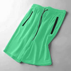 Pantalones cortos para correr Fitness de seda helada para hombre, pantalones cortos de algodón suave para yoga, ropa de playa informal para entrenamiento - Product Image 2