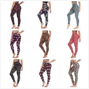 Leggings Deportivos de Alta Calidad para Mujer, Talla Grande XL, Sin Costuras, Elásticos, Transpirables, Cintura Elástica, Estampado Sólido - Product Image 3
