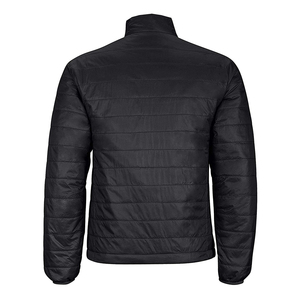 Chaqueta informal de moda de invierno para hombre, chaqueta PUFFER de secado rápido de alta calidad con cuello levantado XS, servicio OEM, cierre de cremallera con logotipo frontal - Product Image 5