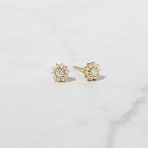 Wholesale New Latest Fashionable Luxury Cz Diamond <b>Stud</b> Earing Women's Jewelry Promise Love Romantic Engagement Earing Jewelry - Product Image 3