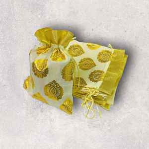 Women's Fashion <b>Mini</b> Batwa Silk Flat Pan Design Drawstring Hand-Carry Broket <b>Bag</b> - Product Image 1