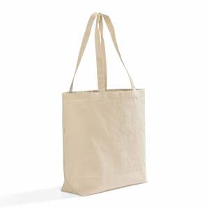 Large Size Solid Color Canvas Tote <b>Bag</b> with <b>Long</b> Handles TG219 - Product Image 2