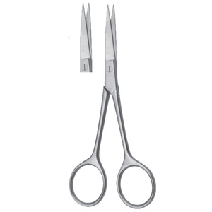 Tijeras de disección de nervios Tijeras quirúrgicas finas Micro instrumentos de acero inoxidable para neurocirugía y uso clínico - Product Image 2