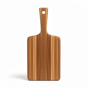 Juego de Tablas para Cortar Queso de Madera Natural Sólida AZ ENTERPRISES AZE-657 con Asa |   Tabla de Cortar Rectangular para Cocina, Duradera y Fácil de Limpiar - Product Image 2