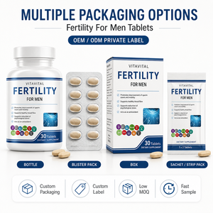 Comprimés de fertilité masculine, <span class=keywords><strong>zinc</strong></span>, vitamines, soutien au bien-être des adultes, fabricant OEM ODM, étiquette privée, formule personnalisée, végétalien, biologique, 30 - Product Image 2