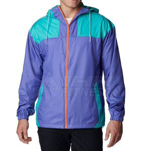 Chaquetas cortavientos de lana informales para hombre de High Street del fabricante para la temporada de invierno Patrón de letras ligeras MOQ bajo 2026 - Product Image 1