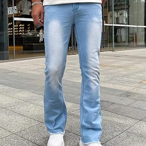 Pantalones vaqueros de servicio OEM de último diseño para hombre, pantalones vaqueros cómodos de calidad superior con diseño personalizado para hombre - Product Image 4