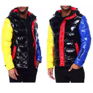 Nueva Chaqueta de Burbuja para Hombre 100% Poliéster, de Alta Calidad, Diseño de Moda, Chaqueta Acolchada de Invierno para Hombre, Talla Grande - Product Image 1