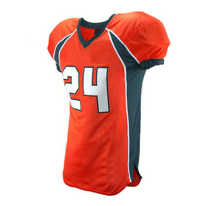 Uniforme de Fútbol Americano de Última Moda - Diseño Transpirable de Poliéster/Algodón, Anti-UV, Secado Rápido, Antibacteriano, Alta Calidad - Product Image 5